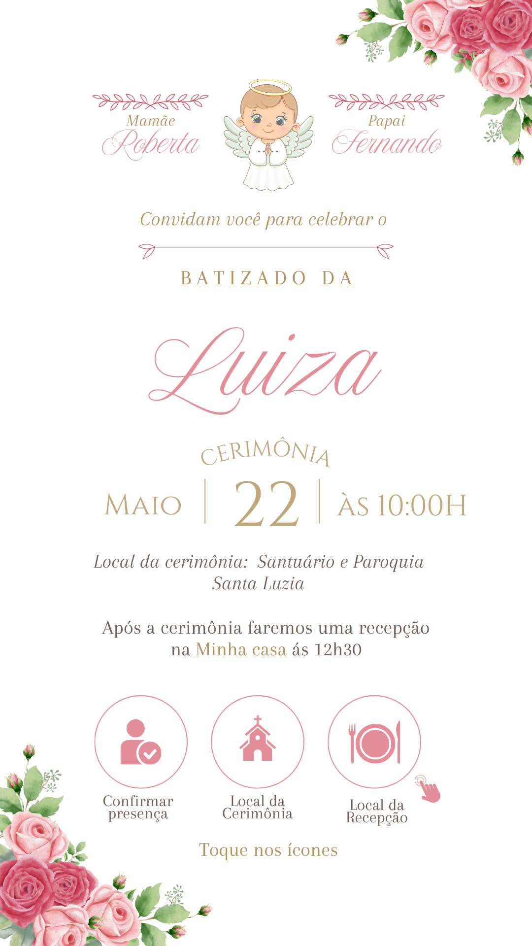 Batizado Rosa